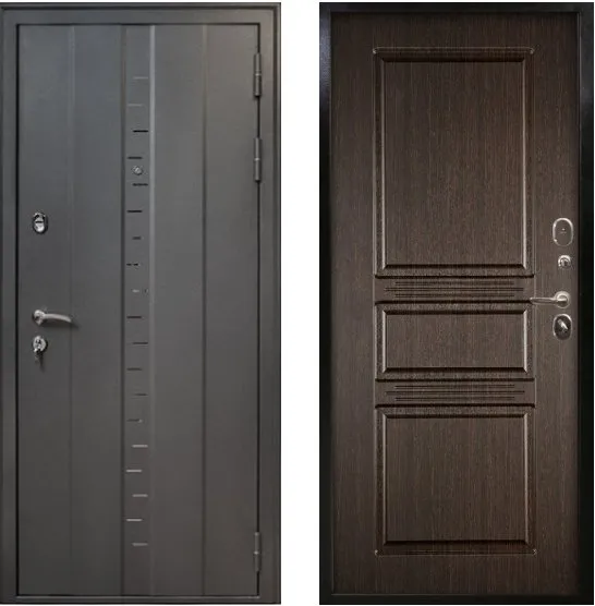 Фото Дверь Цербер Тишина 55 Тёмная DIS004438