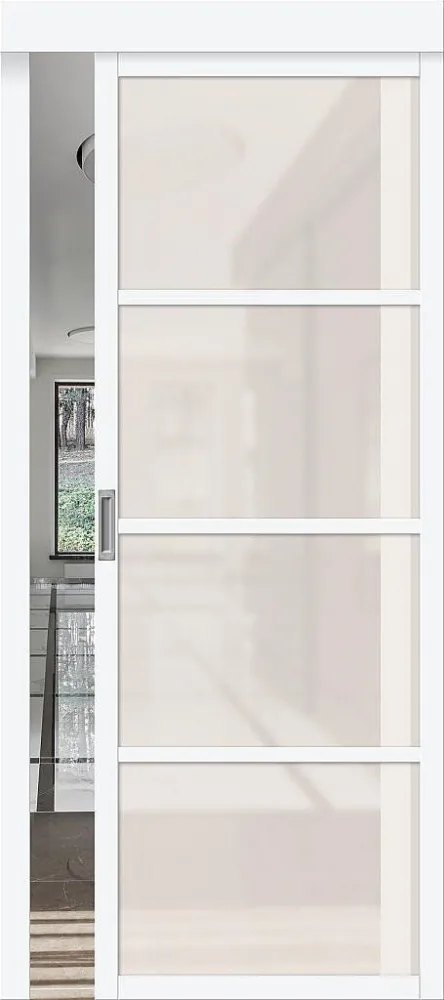 Фото Межкомнатная дверь Твигги-11.3 White Silk BR5668